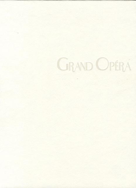 Grand　Ope´ra