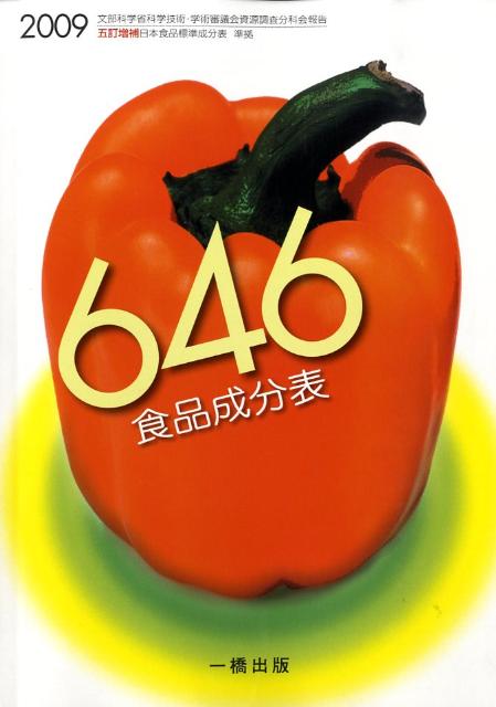 646食品成分表（2009）