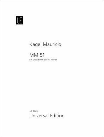 カーゲル, Maurizio: MM 51 fur Klavier (und Metronom) 