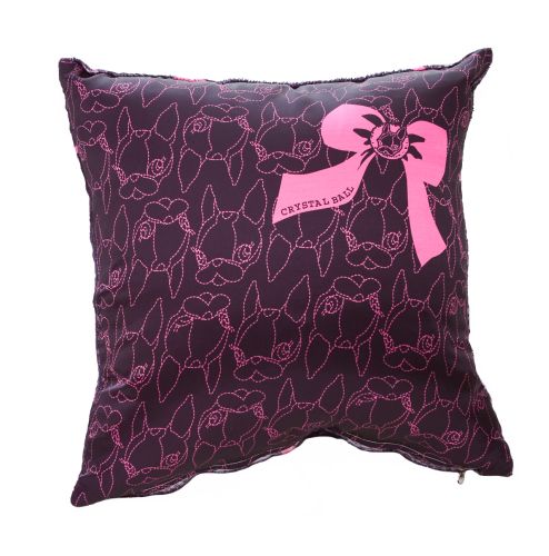 CRYSTAL BALL Relax cushion BK��PK