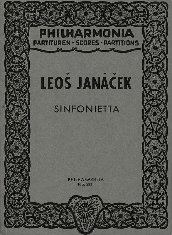 【輸入楽譜】ヤナーチェク, Leos: オーケストラのためのシンフォニエッタ: スタディ・スコア