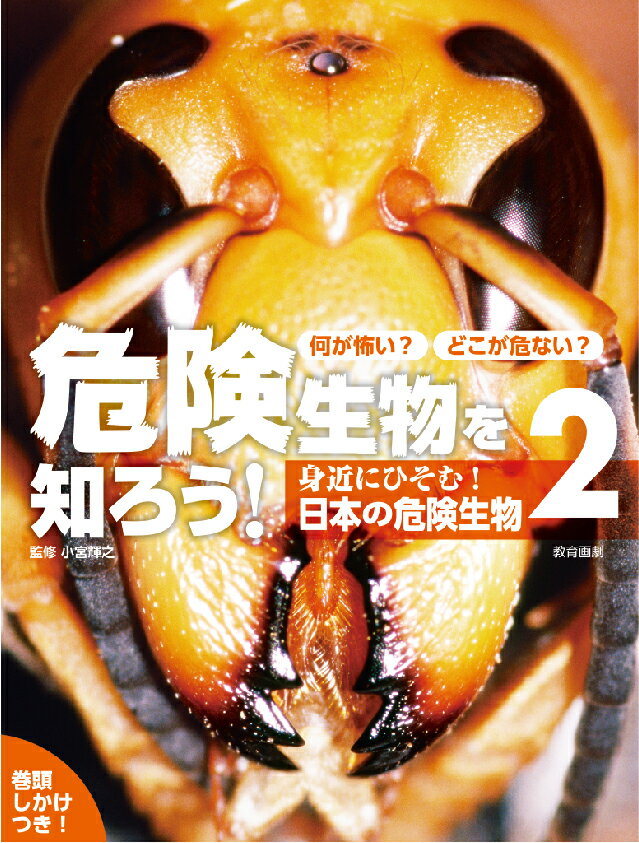 身近にひそむ！日本の危険生物 小宮輝之 教育画劇ナニ ガ コワイ ドコ ガ アブナイ キケン セイブツ オ シロウ コミヤ,テルユキ 発行年月：2018年02月 予約締切日：2018年02月14日 ページ数：61p サイズ：単行本 ISBN...