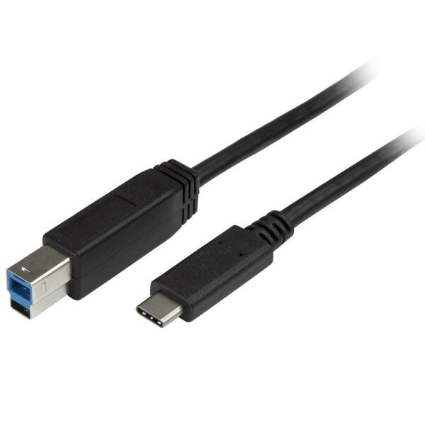 USB-C - USB-B ケーブル 2m オス/オス USB 3.0準拠