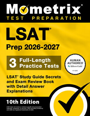 LSAT Prep 2026-2027 - 3 Full-Length Practice Tests, LSAT Study Guide Secrets and Exam Review Book wi