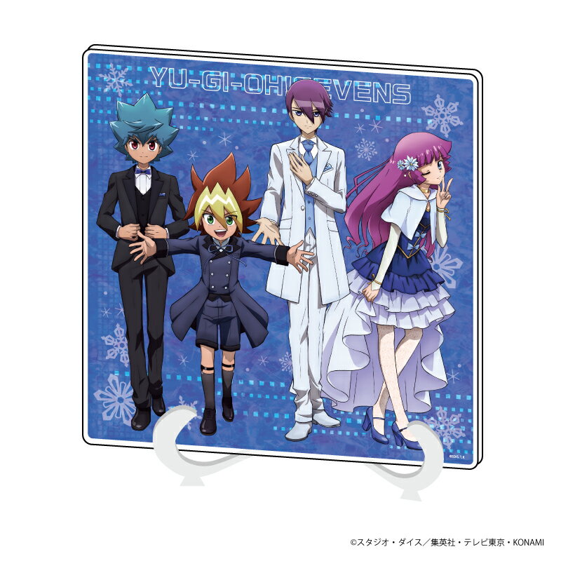 アクリルアートボード「遊☆戯☆王SEVENS」01/集合デザイン 冬ver.(描き下ろし)【グッズ】