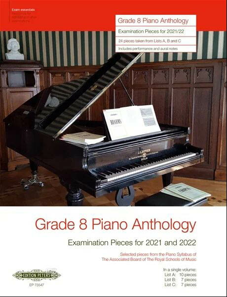 【輸入楽譜】グレード8 ピアノ曲集: 英国王立音楽検定 2021/2022年