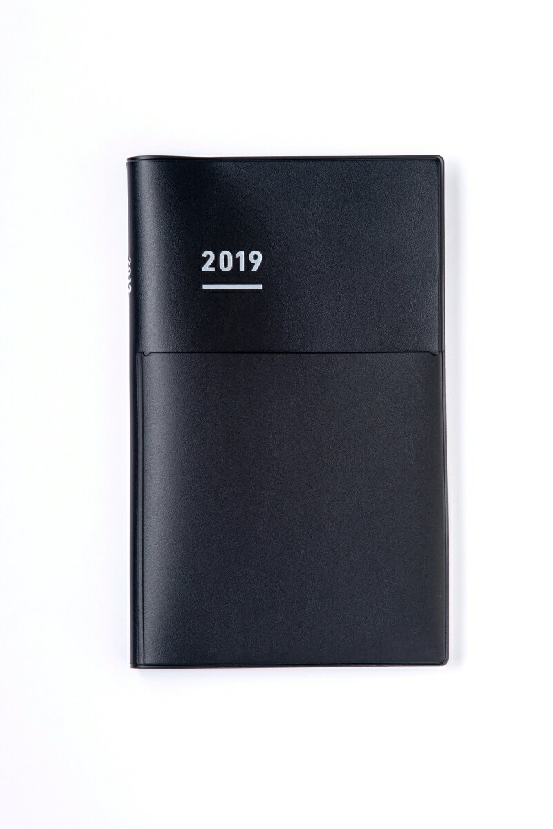 ジブン手帳Biz2019（マットカバータイプ） A5スリムサイズ マットブラック