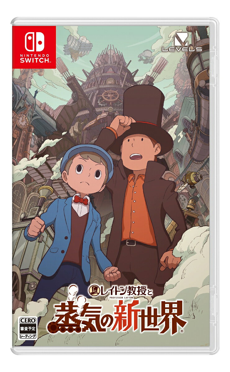 【楽天ブックス限定特典】レイトン教授と蒸気の新世界　Switch版(アイテム未定)