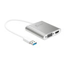 USB 3.0 to Dual VGA&HDMIfBXvCA_v^[