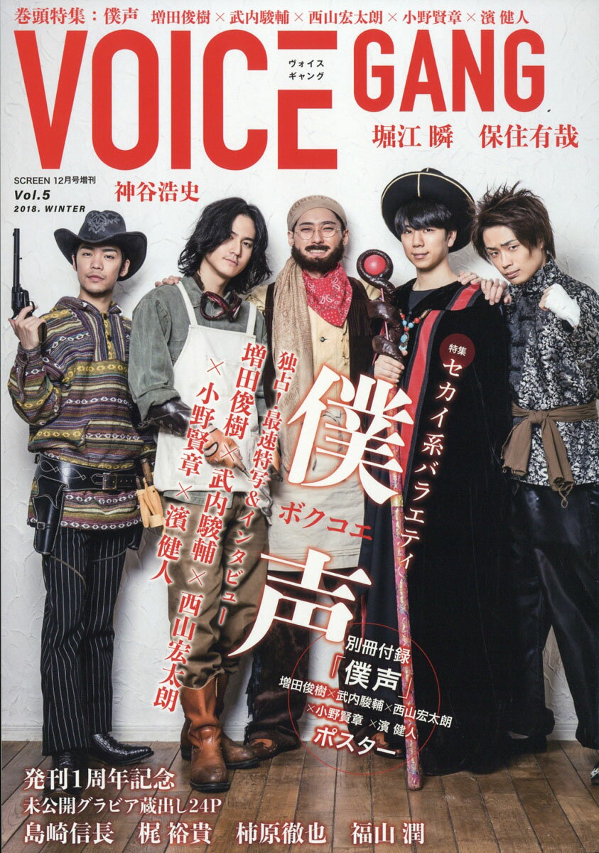 VOICE GANG (ヴォイス ギャング) Vol.5 2018年 12月号 [雑誌]