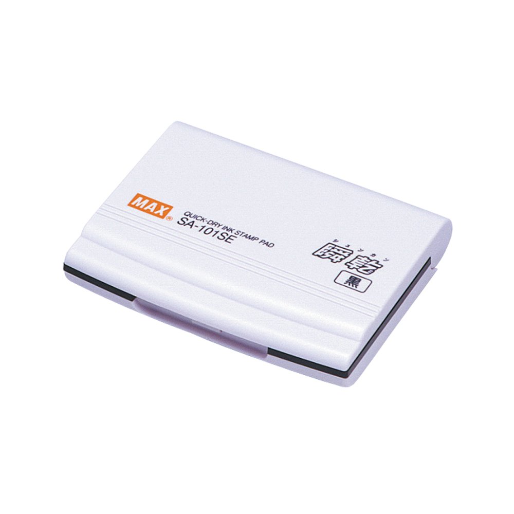 マックス 瞬乾 スタンプ台 小型 1号 黒 SA-101SE