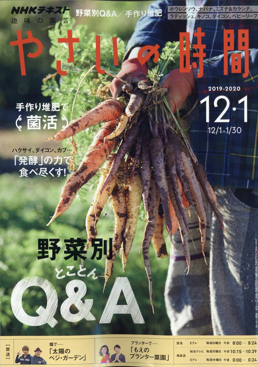 NHK 趣味の園芸 やさいの時間 2019年 12月号 [雑誌]