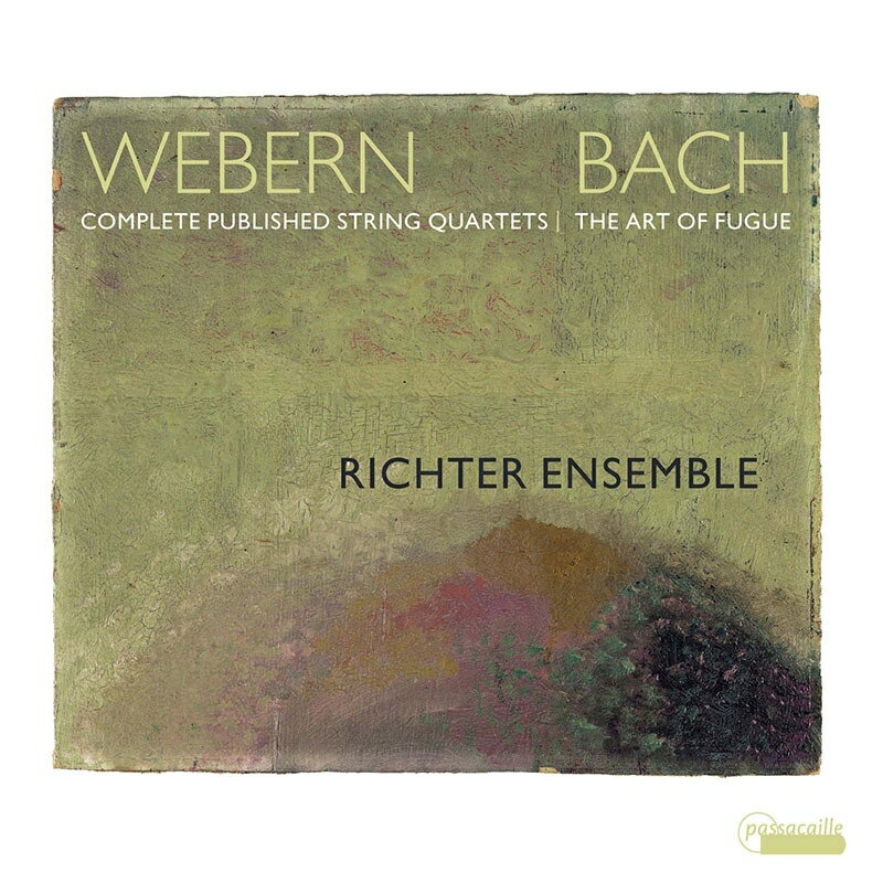 【輸入盤】ヴェーベルン：弦楽四重奏のための作品集、バッハ：『フーガの技法』より　リヒター・アンサンブル