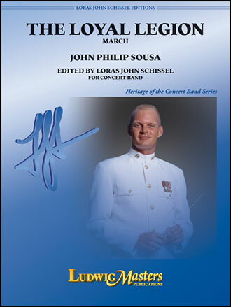 【輸入楽譜】スーザ, John Philip: 行進曲「忠誠軍団」/シッセル編: スコアとパート譜セット