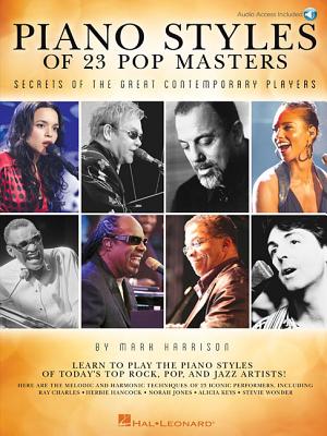 Piano Styles of 23 Pop Masters - Secrets of the Great Contemporary Players (Book/Online Audio) [With