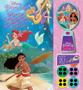 Disney Princess: Moana, Rapunzel, and Ariel Movie Theater Storybook & Projector PRINCESS MOANA RAPUNZEL （Movie Storybook） [ Grace Baranowski ]