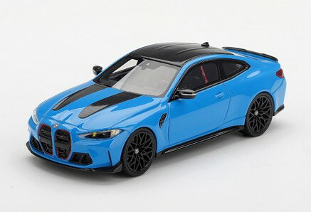 TSMモデル 1/43 BMW M4 CS リビエラブルー 【TSM430959】 (ミニカー)