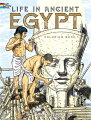 Magnificent pyramids, the silent Sphinx, gigantic temples of stone, a land and people shrouded by the mists of time. Here are 44 authentically detailed drawings by artist John Green that recall the glory of a magnificent civilization. This beautifully executed volume not only offers colorists of all ages entertainment, it also provides commercial artists with copyright-free graphics.