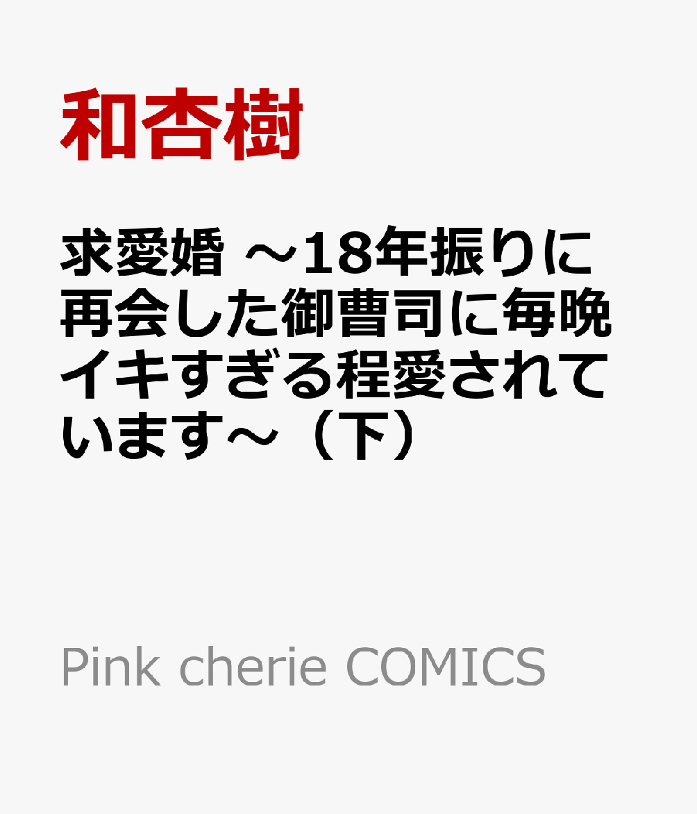 求愛婚 〜18年振りに再会した御曹司に毎晩イキすぎる程愛されています〜（下）