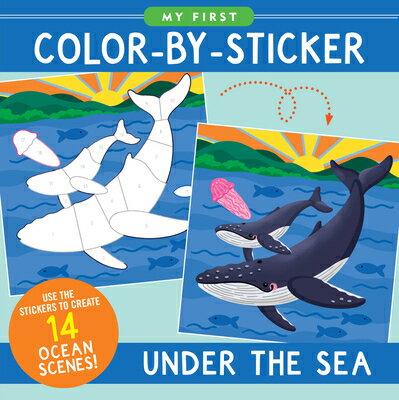 My First Color-By-Sticker Book - Under the Sea STICKERS-MY 1ST COLOR-BY-STICK [ T. Levy ]