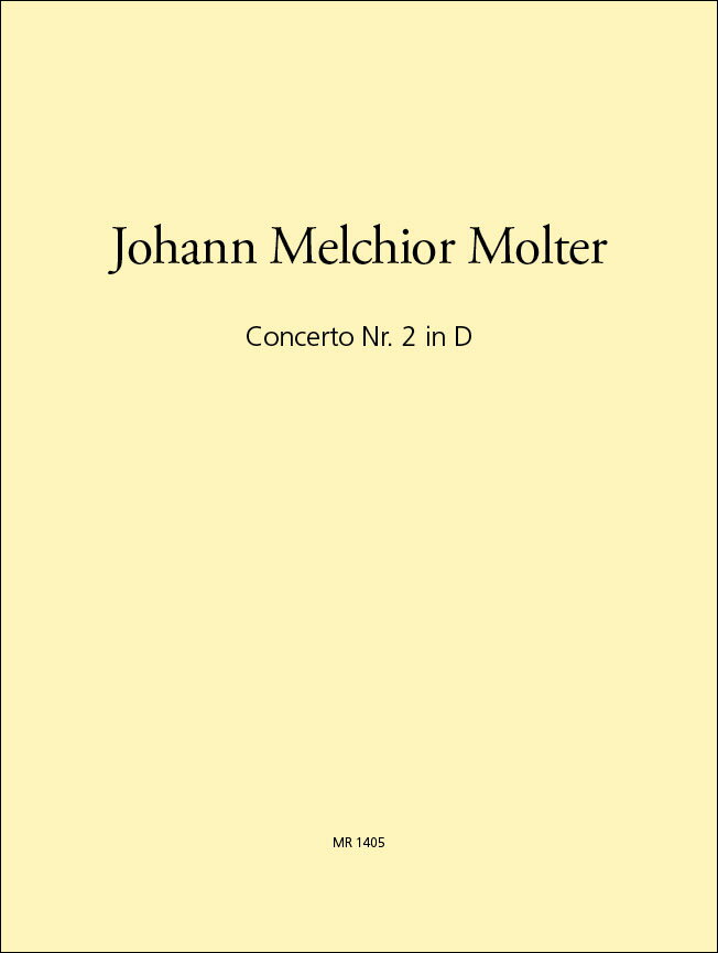 【輸入楽譜】モルター, Johann Melchior: トランペット協奏曲 第2番 ニ長調/Talbot編: スコアとパート譜セット