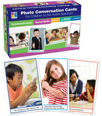 Photo Conversation Cards for Children on the Autism Spectrum PHOTO CONVERSATION CARDS FOR C [ Kasandra S. Flora ]