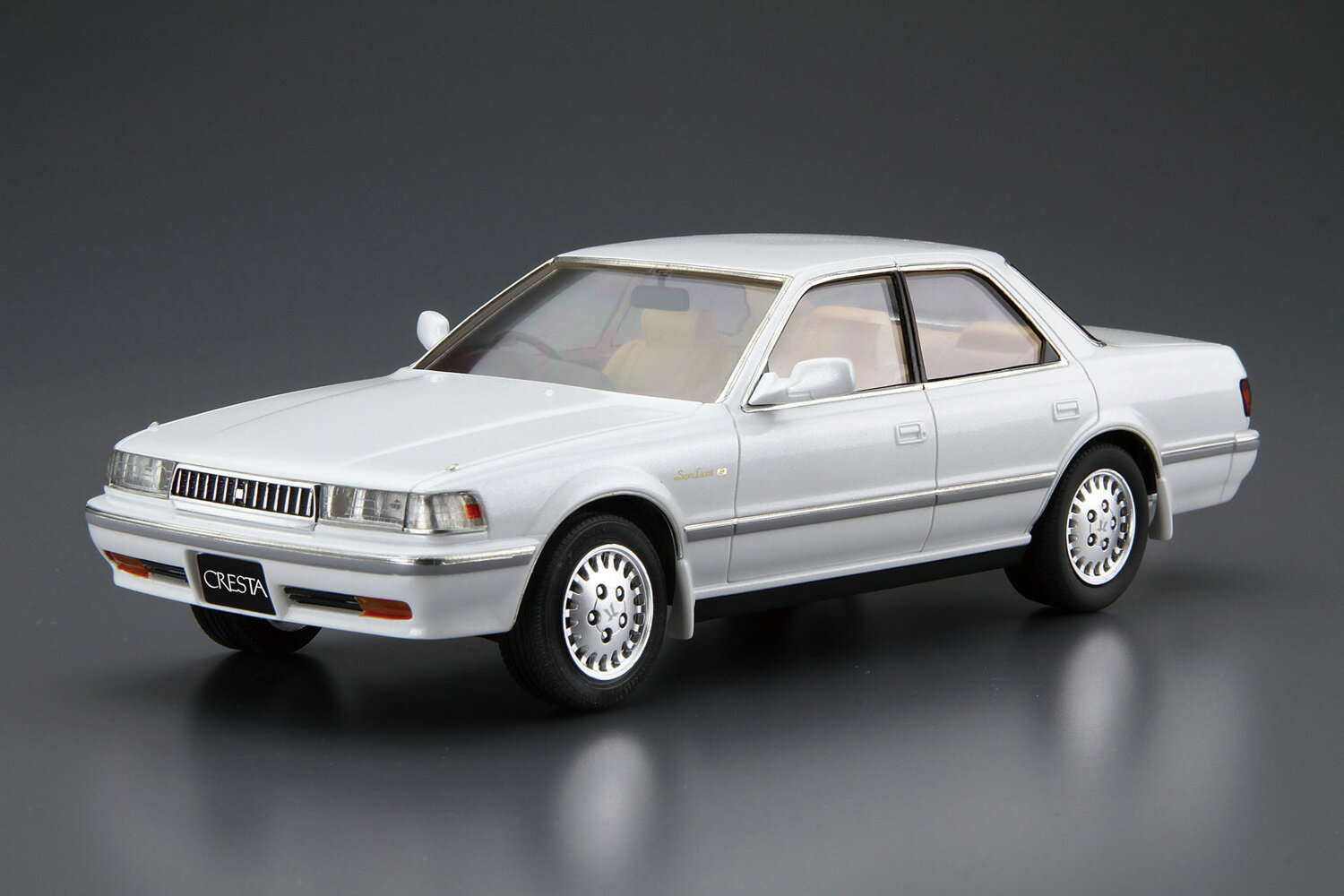 ザ☆モデルカー 1/24 トヨタ JZX81 クレスタ 2.5スーパールーセントG '90 【N0.81】 (プラモデル)