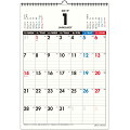 2019年 カレンダー 壁掛け 月曜始まり(A3)