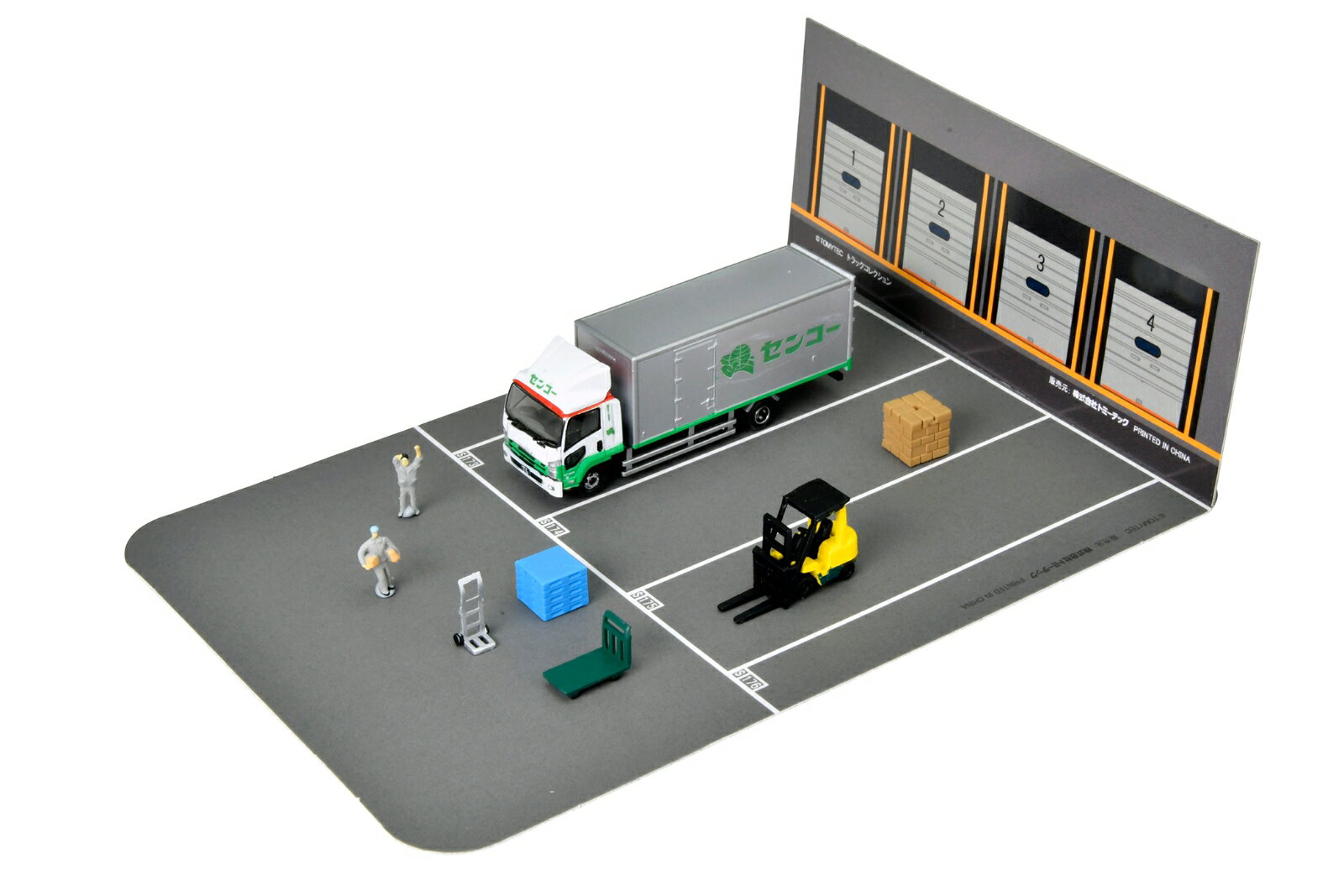 トラックコレクション 物流現場トラックセットD センコー (鉄道模型 コレクション)