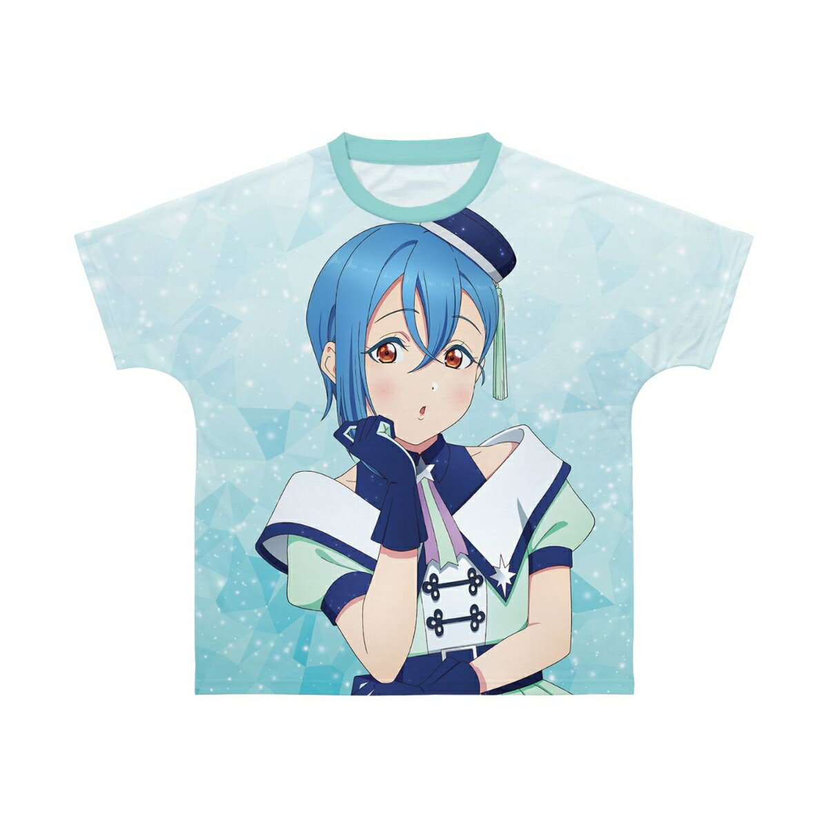 ラブライブ！スーパースター!!描き下ろし 若菜四季 スーパースター!!ver. フルグラフィックTシャツユニセックス(サイズ/XXL)