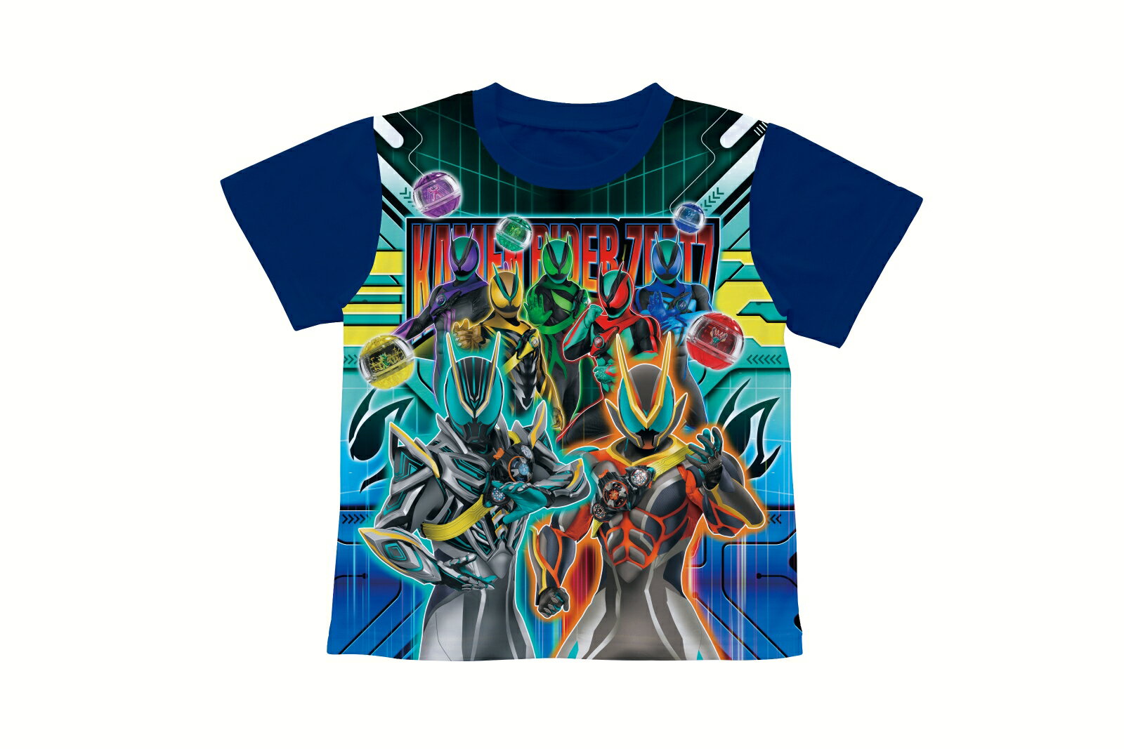 仮面ライダーゼッツ 勇気がでる！光るパジャマ 仮面ライダーゼッツ（ネイビー）(120cm)