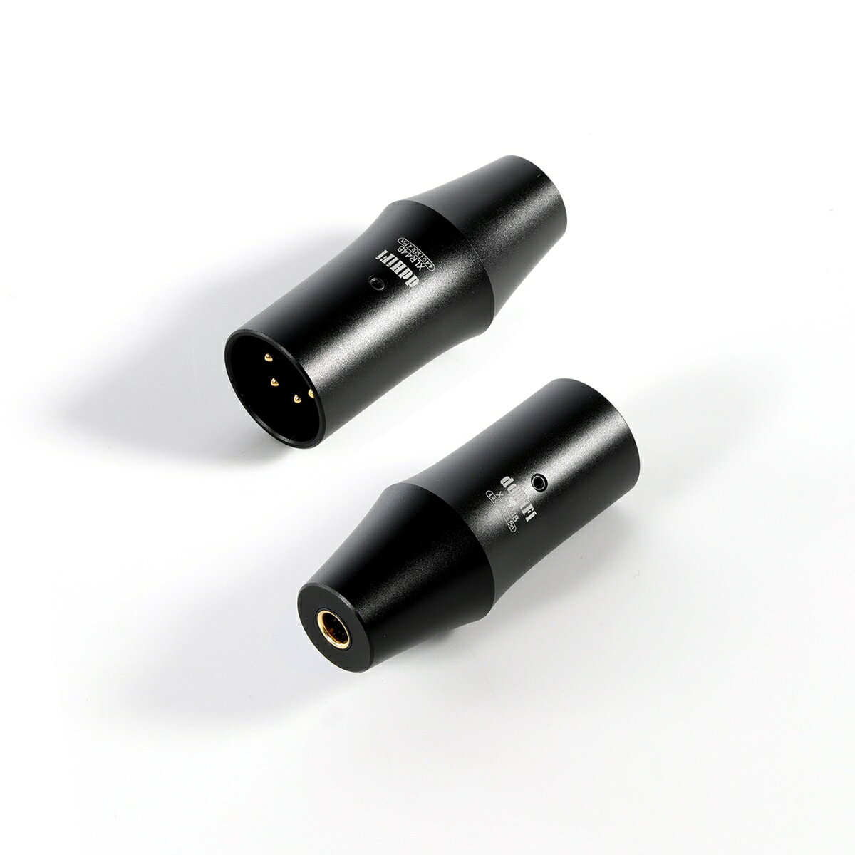 生産終了となっていたXLR 44B（XLR（4Pin） to 4.4mm Balance）が復活！
ありそうで無かったXLR（4Pin） to 4.4mm Balanceのアダプターを
ビルド・クオリティーの高さで定評のあるDD HiFiから再度リリースです。

＜商品概要＞
○ボディが大型化
内部の接続ワイヤーはそれぞれ完全に絶縁されるように内部構造を再考しそれにより少しボディが大型化しました。

＜仕様＞
●XLR（4Pin） to 4.4mm Balanceイヤホンジャック・アダプター
●重量：22g
●サイズ：長さ 51.5mm
●色：ブラック