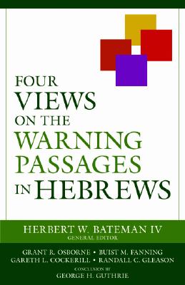 Using the popular four-views format, this volume explores the meaning of the five warning passages in the book of Hebrews to both the original readers and us today. Each of the four New Testament scholars present and defend their view and critique the view of their interlocutors. This unique volume will help readers better understand some of the most difficult passages in all of Scripture. Contributors include Grant R. Osborne, Buist M. Fanning, Gareth L. Cockerill, and Randall C. Gleason.