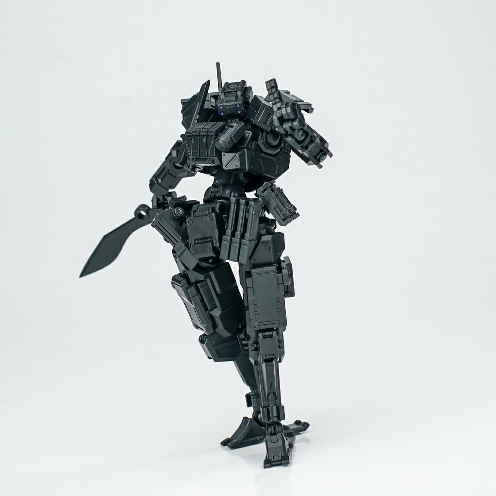 SHEIK MAINLAND 3 min project（スリーミニッツプロジェクト）シリーズ FENRIR（フェンリル）突撃型 1/18スケールプラスチックモデルキット（ブラック）