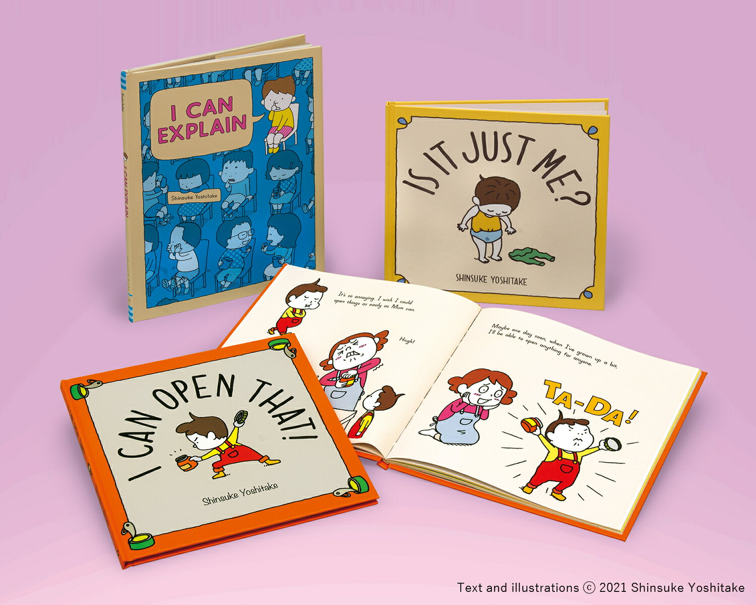 ヨシタケシンスケ　英語の絵本　PART3（全3） （学校・公共図書館向けシリーズ）のサムネイル