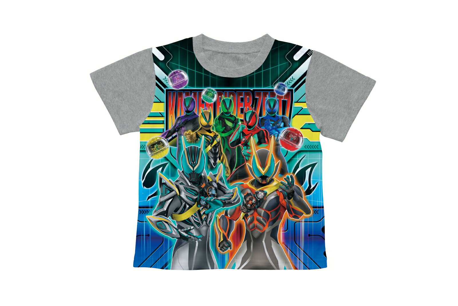 仮面ライダーゼッツ 勇気がでる！光るパジャマ 仮面ライダーゼッツ（モクグレー）(100cm)