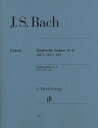 【輸入楽譜】バッハ, Johann Sebastian: イギリス組曲 第2巻 BWV 809-811/原典版/Steglich編/Theopold運指 バッハ, Johann Sebastian