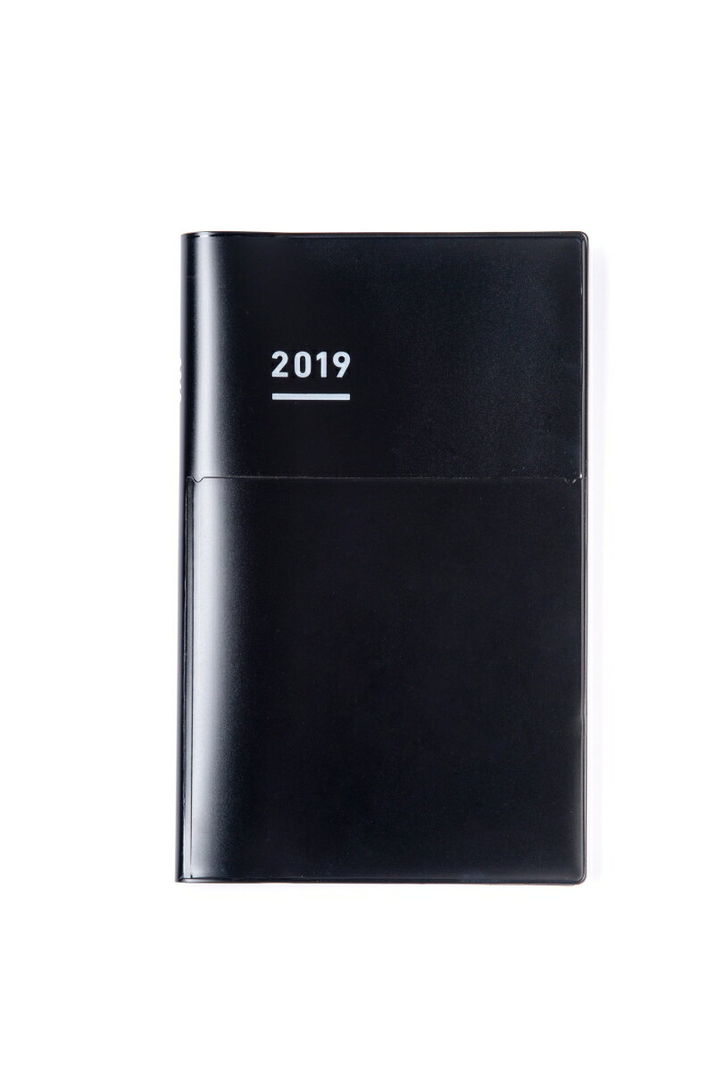 ジブン手帳Biz mini2019(ツヤカバータイプ） B6スリムサイズ 艶黒ブラック