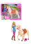 バービー(Barbie) 【オンライン限定】 おうまにのれる!しろいたてがみのキュートなポニーセット 【3才~】 FXH13 3,740円