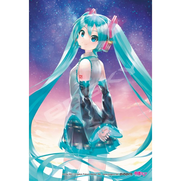 初音ミク 126-AC80　初音ミク アートクリスタルジグソーパズル126ピース　Turn around