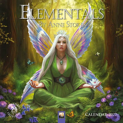 Elementals by Anne Stokes Mini Wall Calendar 2027 (Art Calendar) ELEMENTALS BY ANNE STOKES MINI 