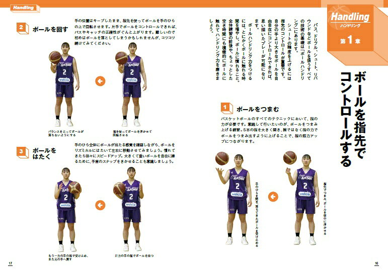 楽天ブックスの女子バスケットボール　基本と戦術 （パーフェクトレッスンブック） [ 楠田香穂里 ]｜アングル3