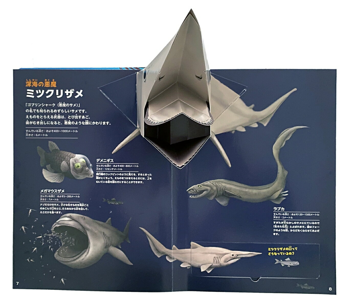 ポップアップ深海生物 [ 本村浩之 ]の紹介画像2