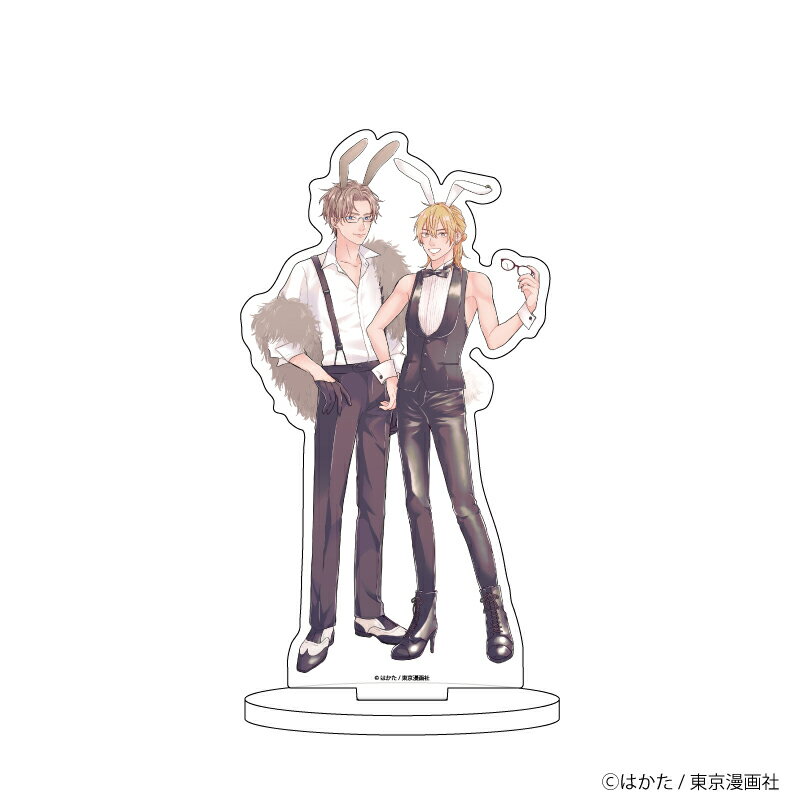 キャラアクリルフィギュア「はかた先生」01/ワル/ヤンキーのギャップ萌えめがねBLフェア(描き下ろしイラスト)【グッズ】