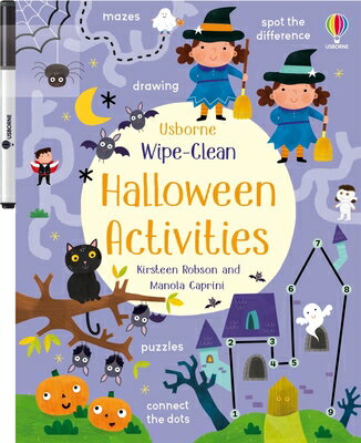 Wipe-Clean Halloween Activities: A Halloween Book for Children WIPE-CLEAN HALLOWEEN ACTIVITIE （Wipe-Clean Activities） 