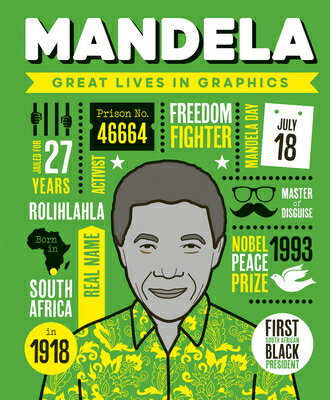 Great Lives in Graphics: Mandela GRT LIVES IN GRAPHICS MANDELA （Great Lives in Graphics） [ Great Lives in Graphics ]