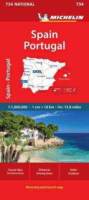 Michelin Spain & Portugal MAP-MICHELIN SPAIN & PORTUGAL （Maps/Country (Michelin)） 