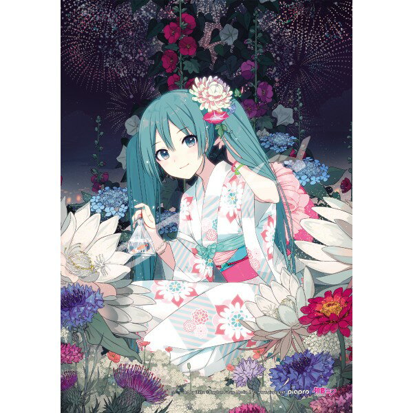 初音ミク 208-ML13　初音ミク マジカルピース -ライトー ジグソーパズル208ピース　Summer flowers