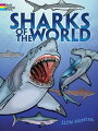 Twenty-five meticulously rendered, ready-to-color predators of the sea, including the tiny cookiecutter, monstrous whale shark, hammerhead, thresher, great white, many more. Captions.