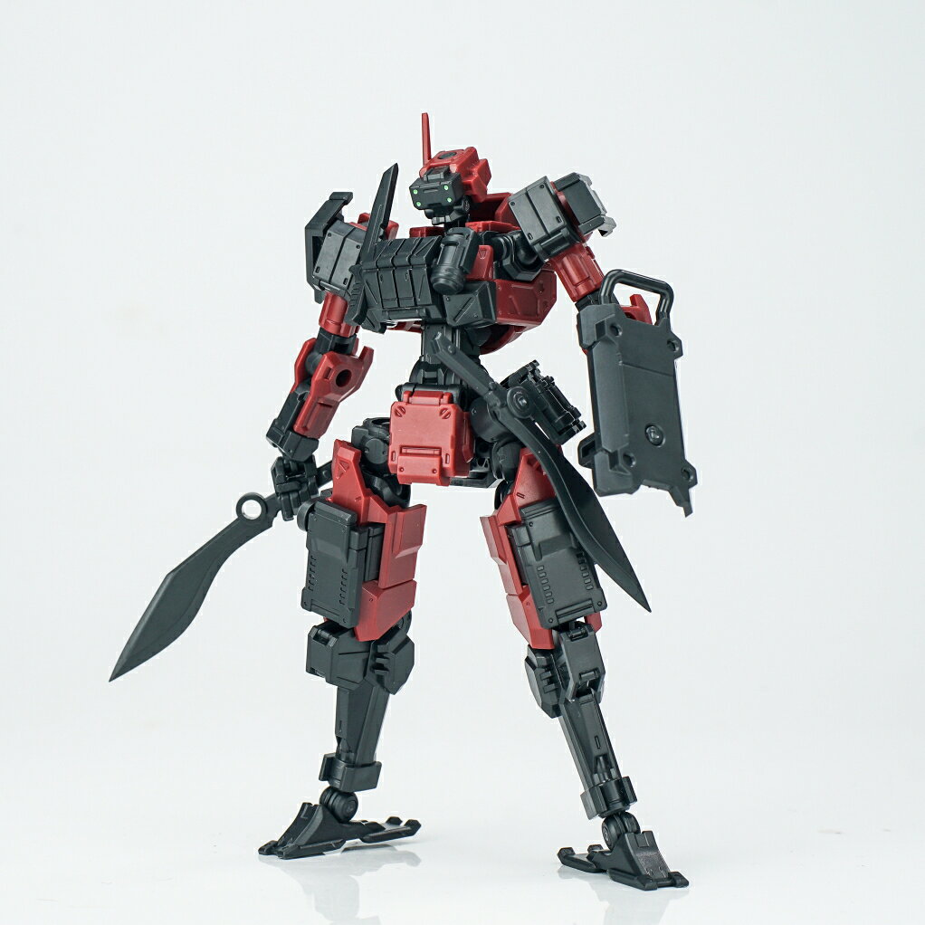 SHEIK MAINLAND 3 min project（スリーミニッツプロジェクト）シリーズ FENRIR（フェンリル）突撃型 1/18スケールプラスチックモデルキット（レッド）